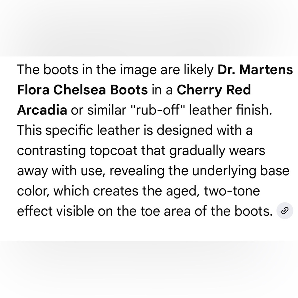 Dr. Martens Brown Leather Chelsea Boots with Red Patina - Picture 9 of 12